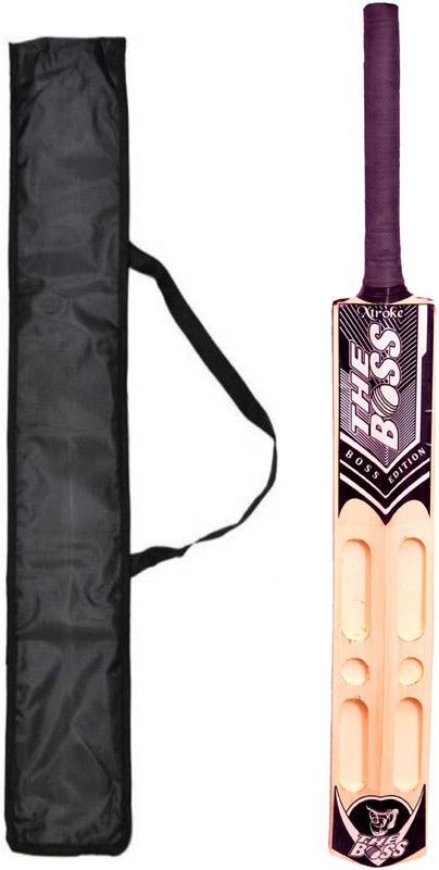 XTROKE The Boss Edition Scoop Design Cricket Bat With Ball And Cover For Advance Play Poplar Willow Cricket Bat  (0.90 kg)