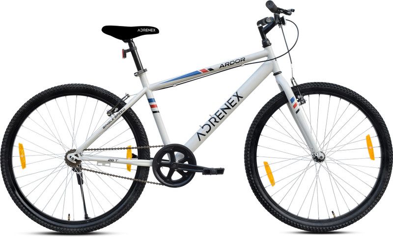 Adrenex by Flipkart Ardor with Accessories, 85% Assembled 26 T Hybrid Cycle/City Bike  (Single Speed, Multicolor)