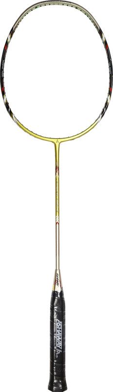 ASHAWAY Power Force Gold, Black Unstrung Badminton Racquet  (Pack of: 1, 84 g)