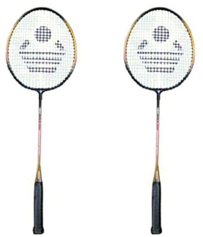 COSCO CBX-320, pack of 2 Multicolor, Red, Black, Yellow Strung Badminton Racquet  (Pack of: 2, 180 g)