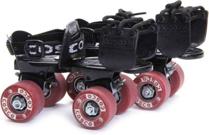 COSCO TENACITY SUPER Quad Roller Skates - Size 12C UK  (Maroon)