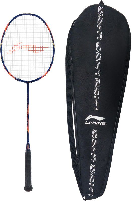 LI-NING SS-68-X Blue, Gold, Orange Strung Badminton Racquet  (Pack of: 1, 86 g)