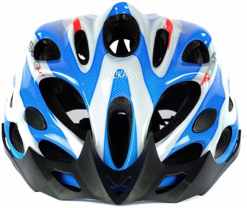 COCKATOO SMOG Professional Adjustable Size Medium Cycling Helmet  (Multicolor)