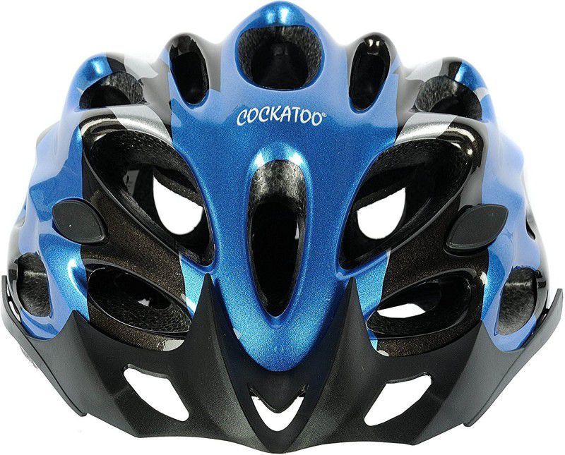 COCKATOO Pure Professional (Size L) Cycling Helmet  (Blue Black)