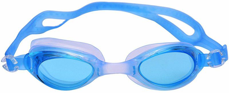 Swikaar Adjustable Silicon Swimming Goggle Non-Fogging Anti UV Eye Protection SG7 Swimming Goggles