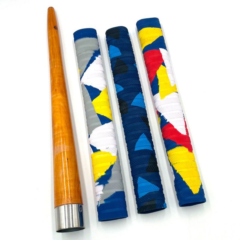 LIVOX 3 bat Grips And 1 Wooden cone (pack of 4) Ultra Tacky  (Pack of 4)