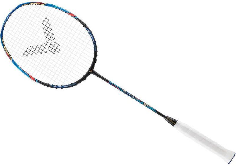 VICTOR Thruster K F Powe Series Unstrung Badminton Racket (2018 Edition) (3U) White Strung Badminton Racquet  (Pack of: 1, 85 g)