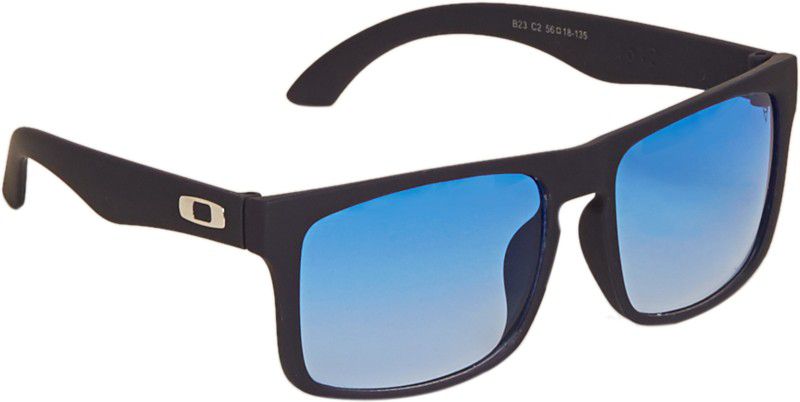 VAST UV Protected Gradient Blue Smart Fit Sports Goggles  (Blue, Black)