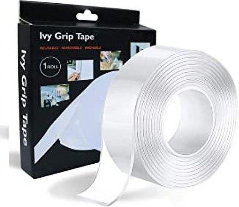 CountryLink _2mm Thick Double Sided Adhesive Grip Tape (PACK OF 1) Grip Tape  (White)