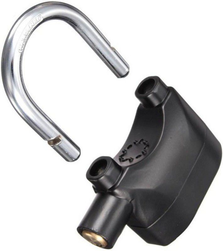 Mobfest Alarm Lock U Lock  (Black) Cycle Lock
