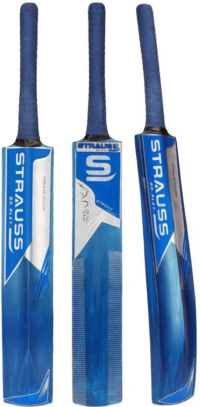 Strauss PW 200 ( Fiber Tape ) Poplar Willow Cricket Bat  (900-1000 g)