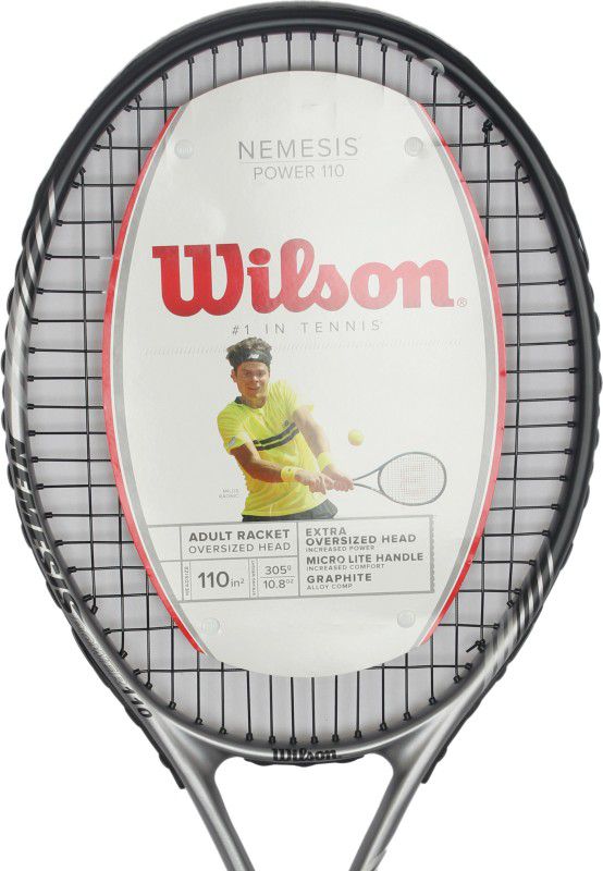 WILSON Nemesis Power 110 Strung Tennis Racquet  (Pack of: 1)