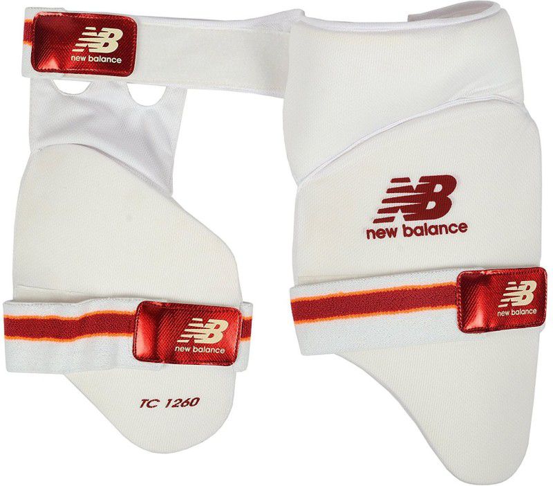 New Balance TC 1260 Lower Body Protector Thigh Pad Cricket Thigh Guard  (White)