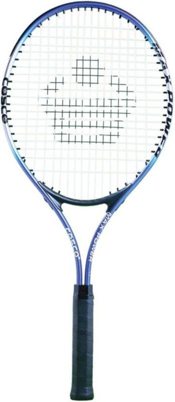 COSCO Max Power Multicolor Strung Tennis Racquet  (Pack of: 1, 350 g)