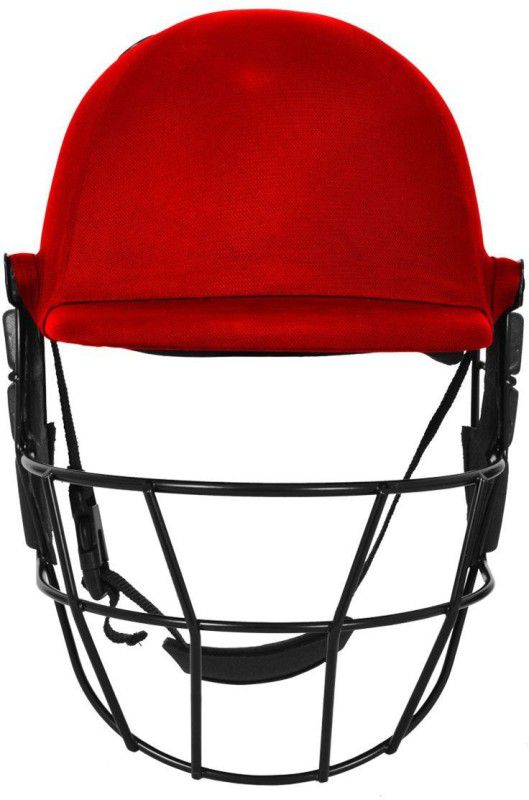 DSC Cricket Helmet Avenger Pro S-L Cricket Helmet  (Red)