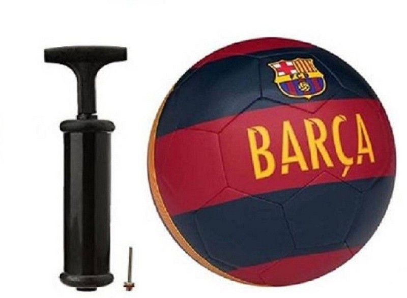 WBR Barca RedWith Inflating Air pump Football Kit