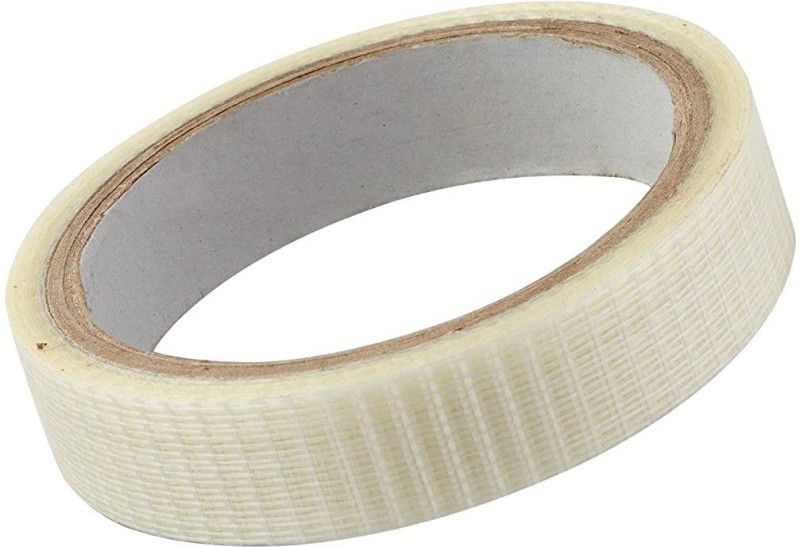 JONSON Fiberglass Bat Tape-2" X 20 yard - Sports Tape/ Tape for sports Protection Tape  (White)