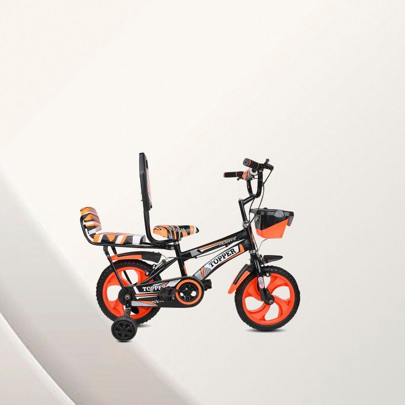 crafto kids 14T TOPPER D/ GADDI ORANGE BICYCLE MODEL-47 14 T BMX Cycle  (Single Speed, Orange)