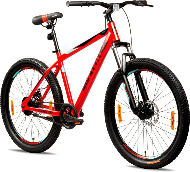 FIREFOX BIKES Bad Attitude Grunge Neo Cycle 26 T Mountain Cycle  (Single Speed, Black, Red)
