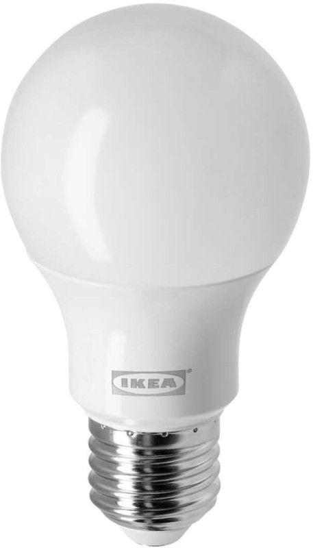 IKEA LED bulb E27 806 lumen, globe/opal white LED Lantern  (White)