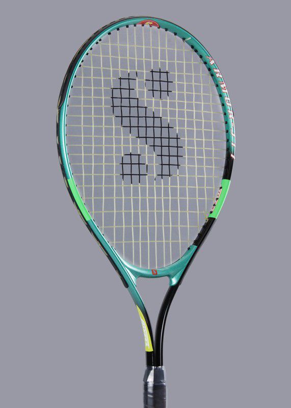 Silver's Armor J-11 Multicolor Strung Tennis Racquet  (Pack of: 1, 89 g)