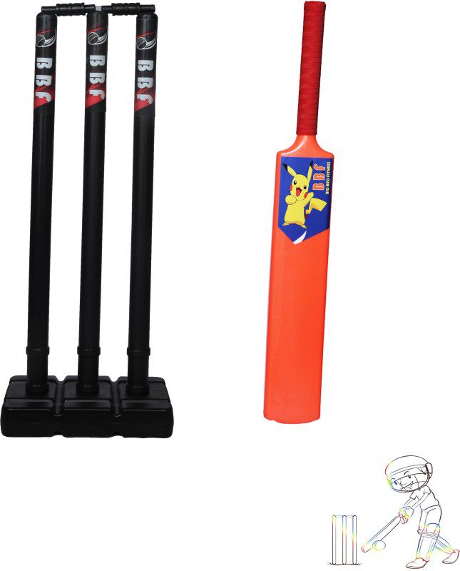 BIG BRO FITNESS HARD PLASTIC CRICKET PACK SIZE-05 Cricket Kit