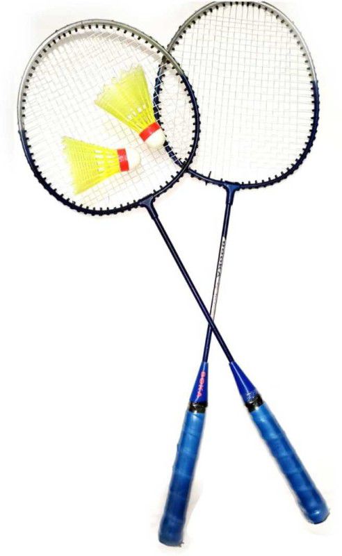 AT COLLECTION A PAIR OF BADMINTON WITH 2 SHUTTLE Badminton Kit