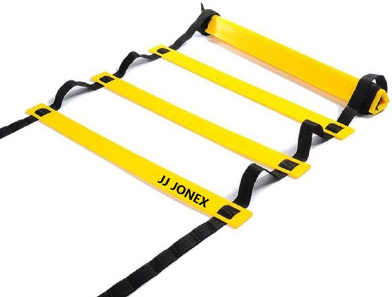 JJ Jonex AGILITY LADDER 20 FT WITH 22 RUNGS @ THE ONLINE STORE Speed Ladder  (Yellow)