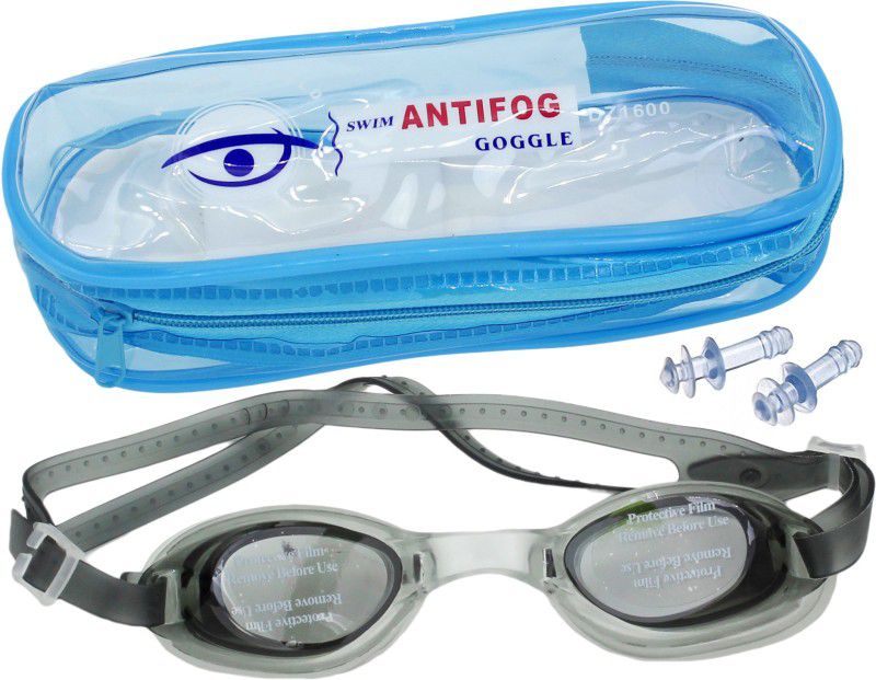Neska Moda Anti-Fog UV Protected Swimming Goggles  (Black)