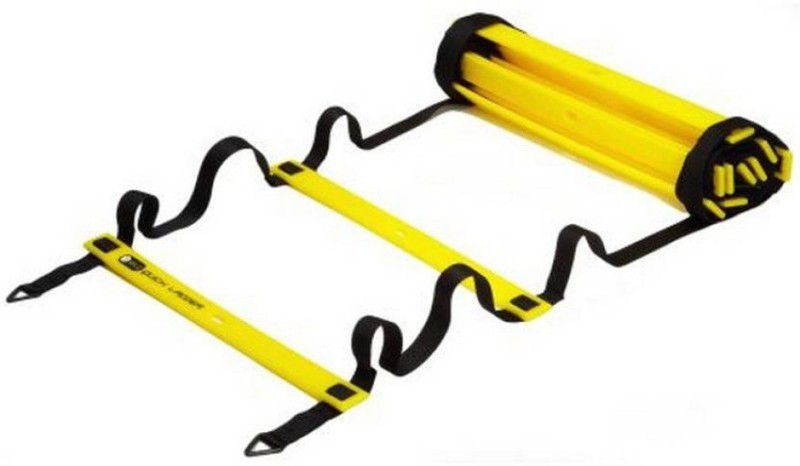 fosco 2 Mtr Speed Agility Ladder For Track & Field Sports Training-In Cover Speed Ladder  (Yellow)