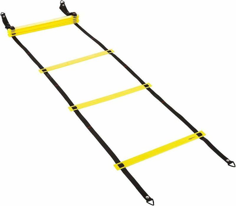 Spocco Speed Agility Ladder for Track and Field Sports Training (4M, 8 Rungs) SL24 Speed Ladder  (Yellow)