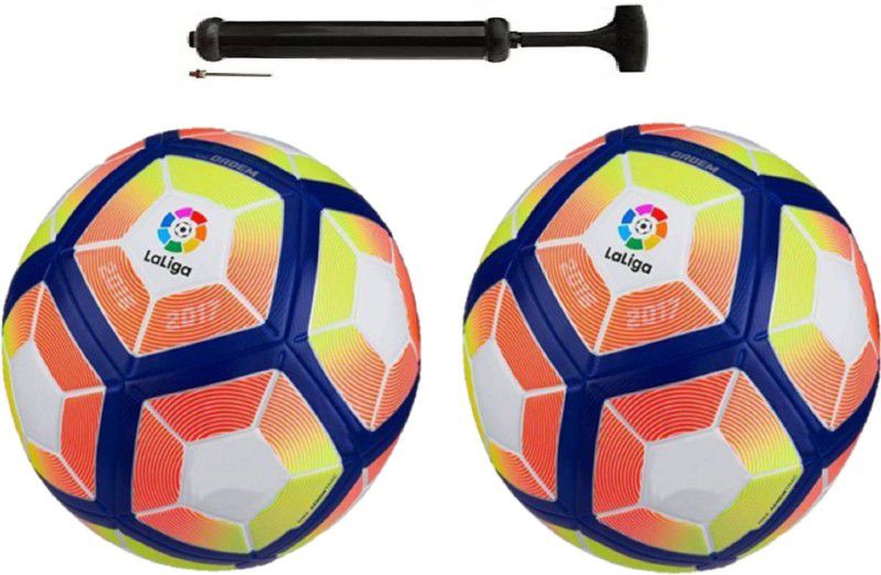ALEN Lalinga + Lalinga Football Combo With Durable Air Pump Football Kit