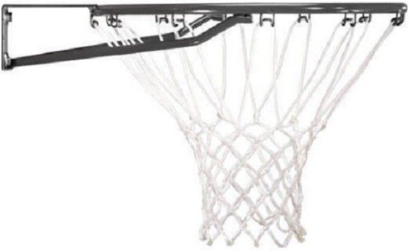 FACTO POWER With Net, Black Color, 10 mm., Basketball Ring  (7 Basketball Size With Net)