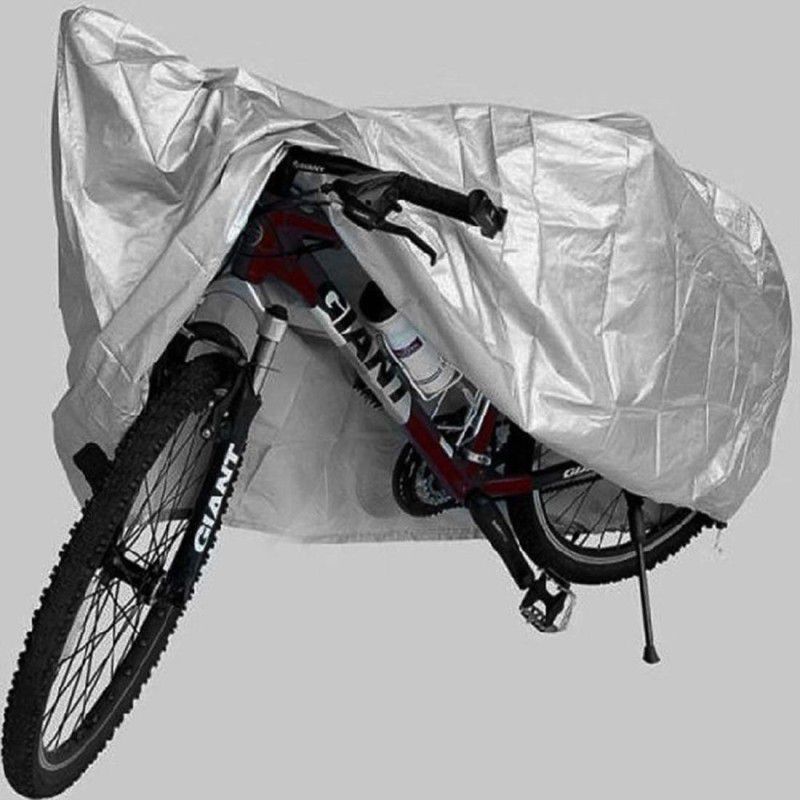 Schrodinger BICYCLE COVER Bicycle Seat Cover Free Size  (Silver)