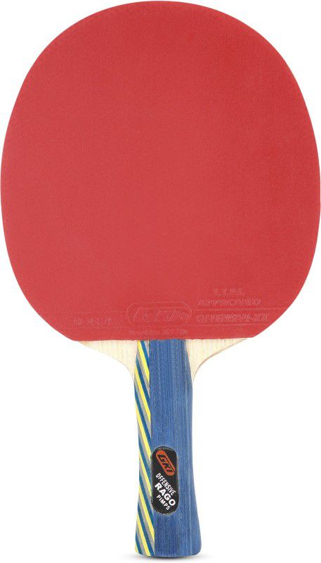 GKI Offensive Rago Multicolor Table Tennis Racquet  (Pack of: 1, 323 g)