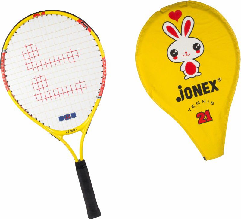 JONEX Bubble Kids Tennis racket 21 Inch (Age 4 to 6 years) Multicolor Strung Tennis Racquet  (Pack of: 1, 180 g)