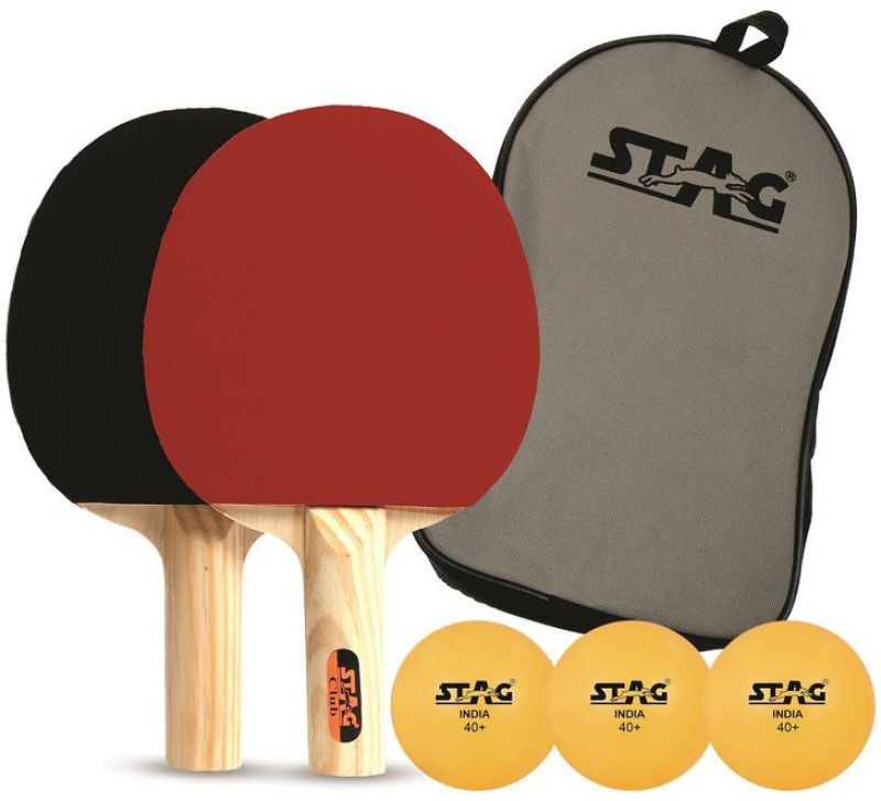 STAG CLUB PLAYSET WITH 2 BAT,3 BALL Table Tennis Kit