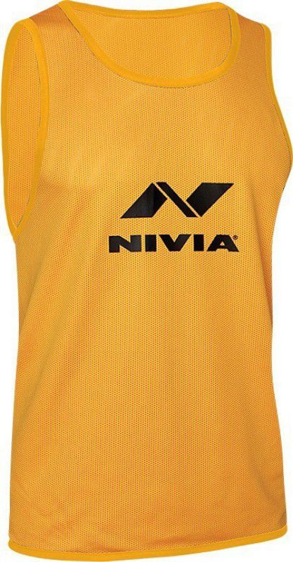 NIVIA 860-1 Adult Football, Hockey Bib  (Yellow)