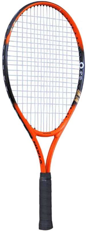 Nivia O-23 Black, Orange Strung Tennis Racquet  (Pack of: 1, 89 g)