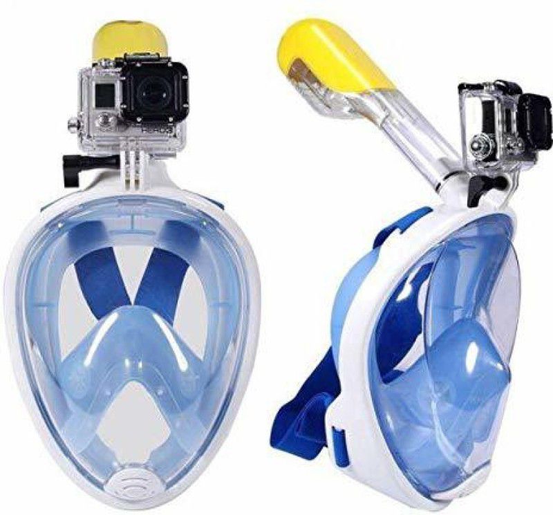 JENY Swimming Diving Full Face Snorkel Scuba Anti-Fog Mask Diving Mask Swimming Kit Diving Mask  (L, XL)