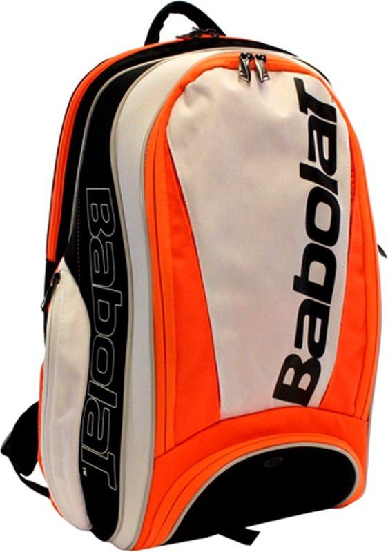 BABOLAT BACKPACK PURE Tennis Backpack (white red)  (Red, Backpack)