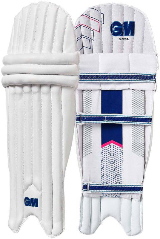 GM Siren Batting Cricket Guard Combo  (White)