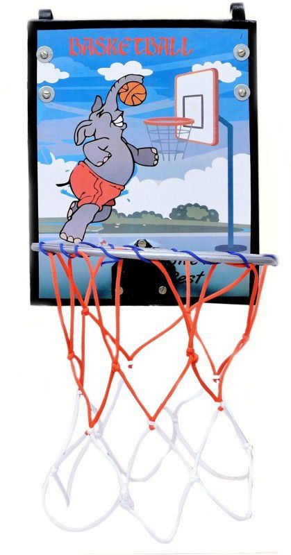 SPORTSHOLIC Hangable Basket Ball RIng For Size 3 Basket Ball Basketball Ring  (3 Basketball Size With Net)
