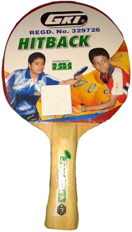 GKI Hitback Multicolor Table Tennis Racquet  (Pack of: 1, 80 g)