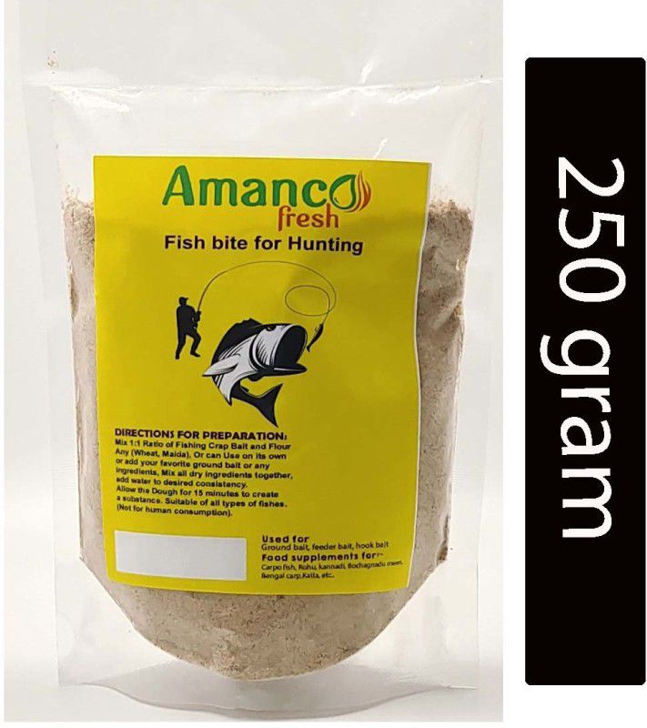 Amanco fresh COCONUT Scent Fish Bait  (0.25 kg)