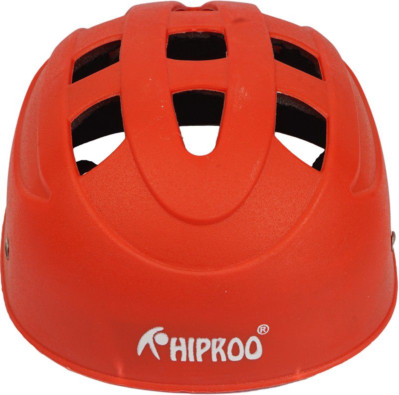 Hipkoo Sports Multipurpose Helmet For Skating And Cycling (Small) Adjustable Straps Skating Helmet  (Red)