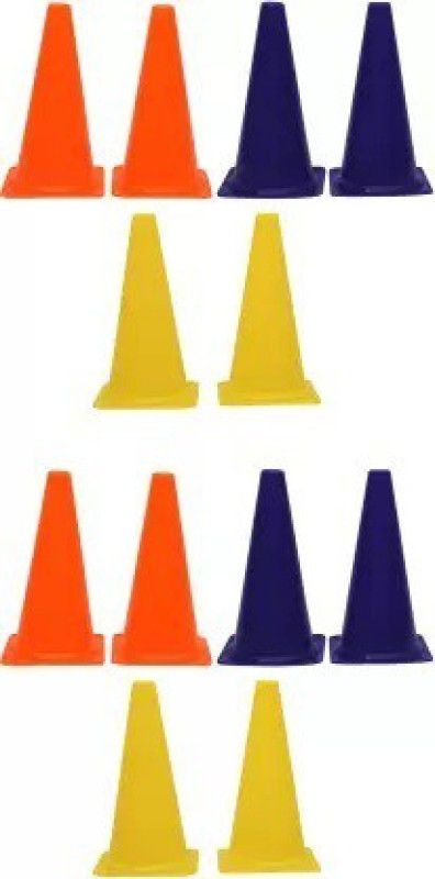 HHS SPORTS Cone Marker Pack of 10  (Multicolor)