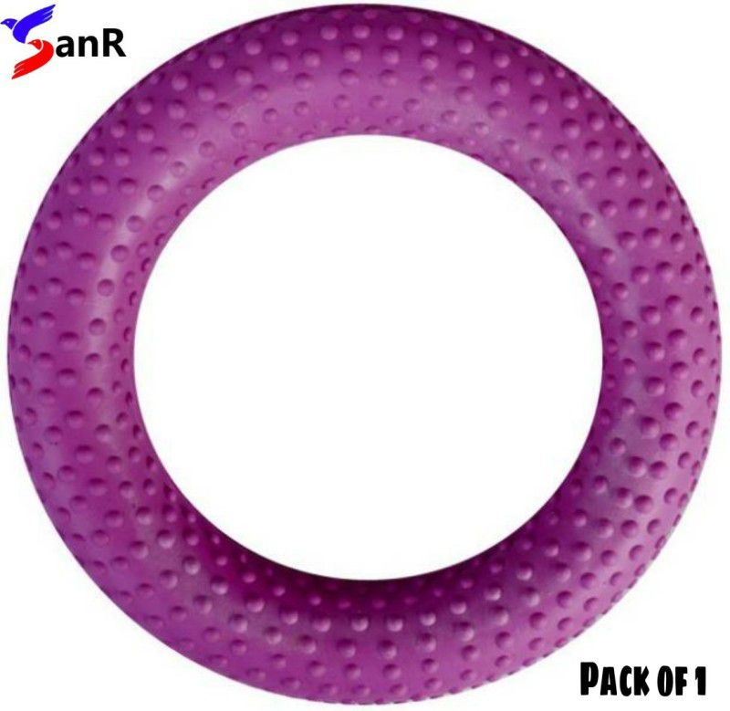 SanR Tennikoit rubber Dotted griper ring purple pack of 1 Rubber Tennikoit Ring  (Pack of 1)