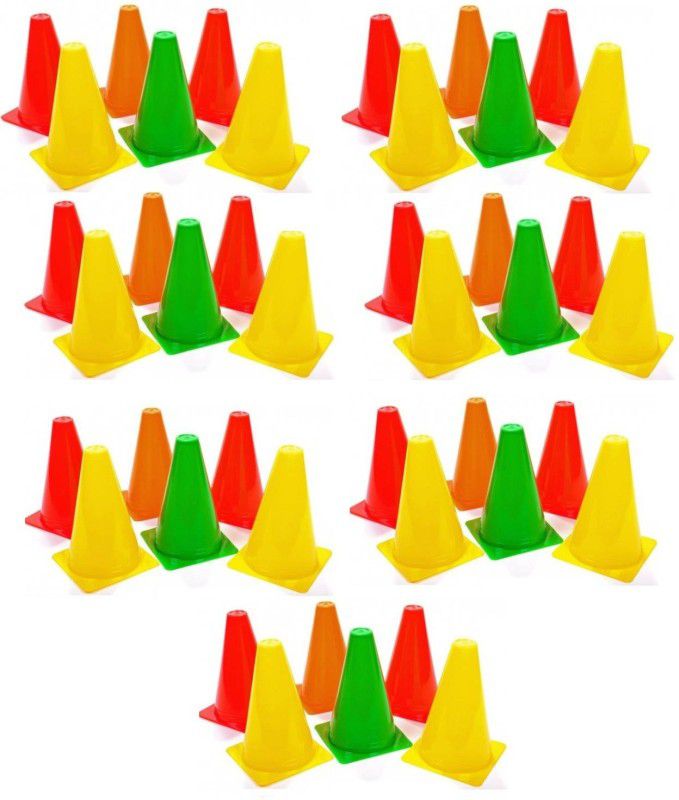 HEALTH FIT INDIA Cone Marker Pack of 42  (Multicolor)