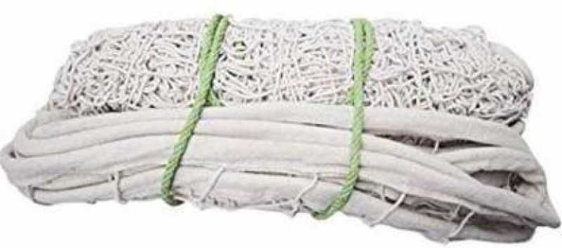 N.A. SPORTS White Cotton Volleyball Net  (White)